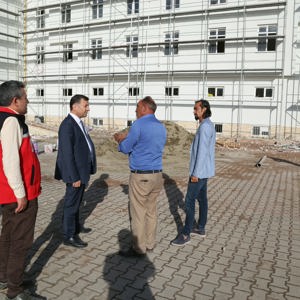 KAMAN İLÇEMİZDE İNŞAASI DEVAM EDEN ENGELSİZ YAŞAM MERKEZİ ÇALIŞMALARINI YERİNDE İNCELEDİK… - fotoğraf 1