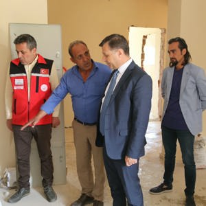 KAMAN İLÇEMİZDE İNŞAASI DEVAM EDEN ENGELSİZ YAŞAM MERKEZİ ÇALIŞMALARINI YERİNDE İNCELEDİK… - fotoğraf 5