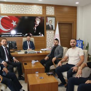  İl Müdürümüz Sayın Sabri Sidar’a Ziyaret - fotoğraf 1