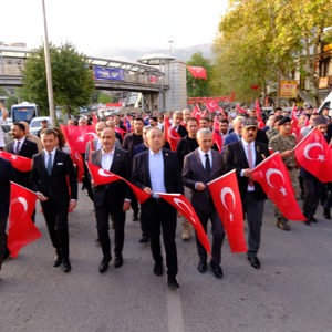 19 Eylül Gaziler Günü’nün 105. Yıl Dönümünde Kahramanlarımıza Vefa Yürüyüşü - fotoğraf 2
