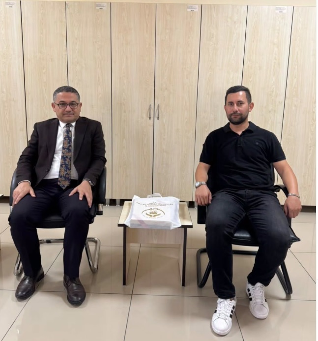 İl Müdürümüz Adem YÜCEL’den Gazimize Ziyaret