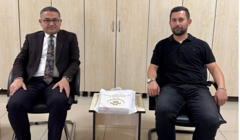 İl Müdürümüz Adem YÜCEL’den Gazimize Ziyaret