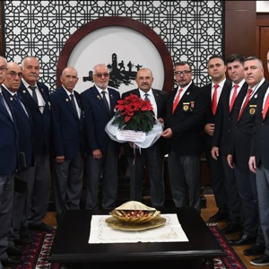 19 Eylül Gaziler Günü Kapsamında Valimiz Sayın İsmail USTAOĞLU’na Ziyaret - fotoğraf 1