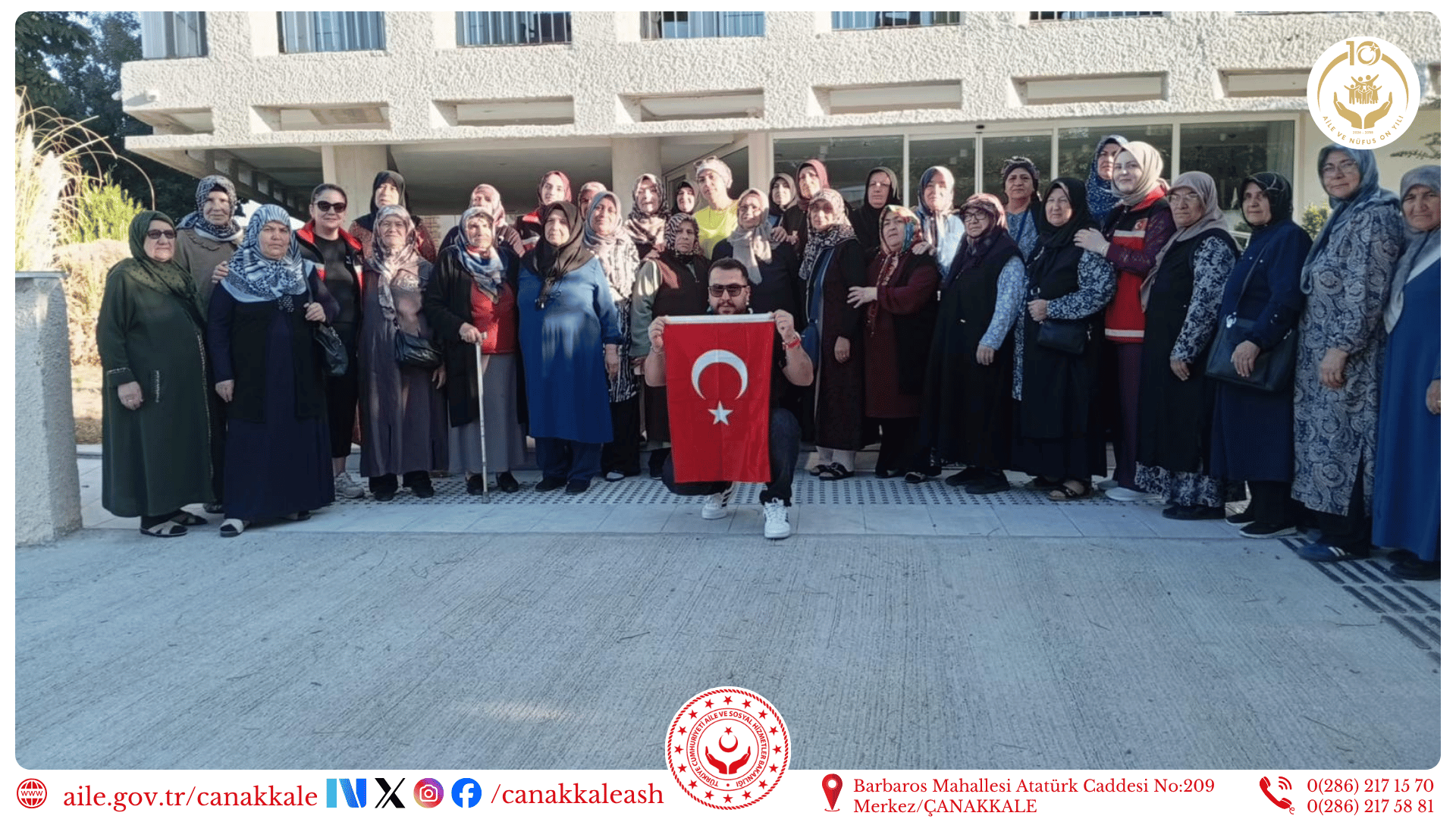 Şehit Annelerimizi Çanakkale’de Ağırladık