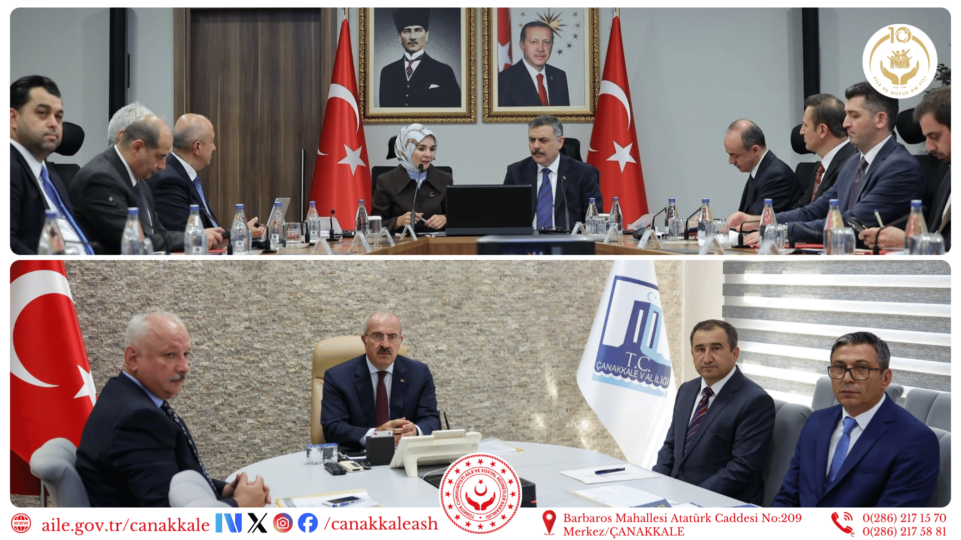 İl ve İlçe Sosyal Yardımlaşma ve Dayanışma Vakıfları Performans Karnesi Toplantısı