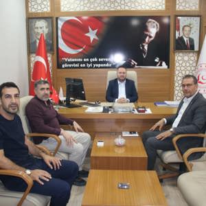 İl Müdürümüz Sayın Sabri Sidar’a Ziyaret - fotoğraf 1