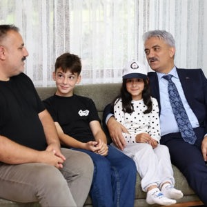Valimiz Sayın Mehmet MAKAS’tan Gazimiz Kenan ŞENGÜL’e Ziyaret. - fotoğraf 3