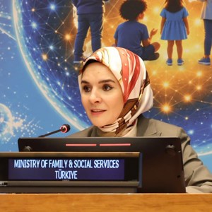 Emine Erdoğan Hanımefendi ve Bakanımız Göktaş, BM'de çocuklar için güvenli dijital sistemlerin inşasına ilişkin programa katıldı - fotoğraf 8