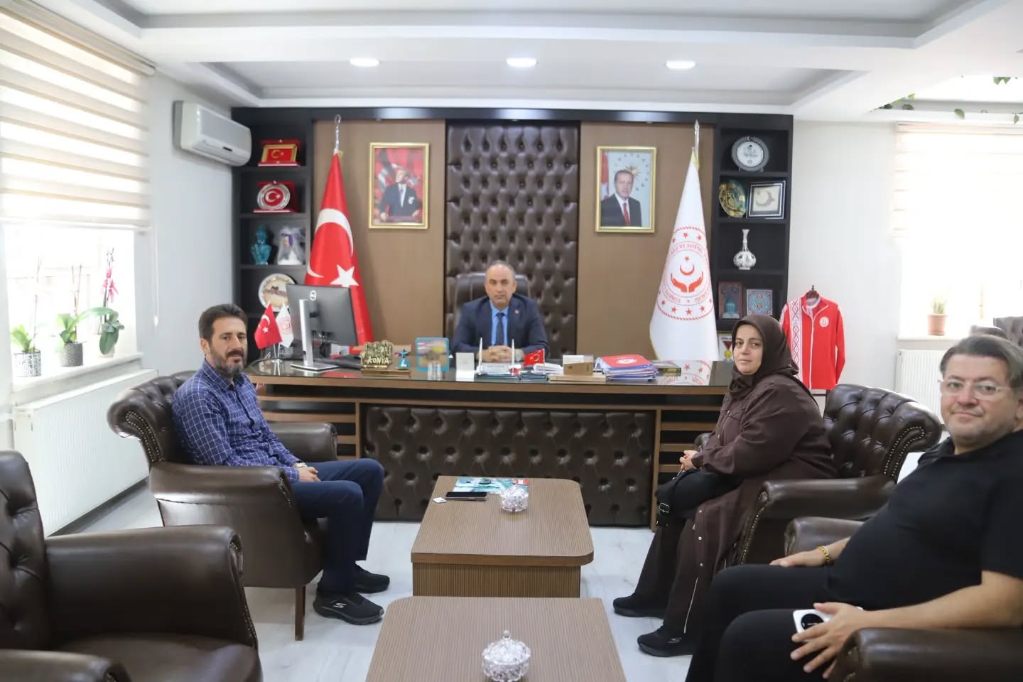 Şehidimizin Kıymetli Ailesini Makamımızda Misafir Ettik
