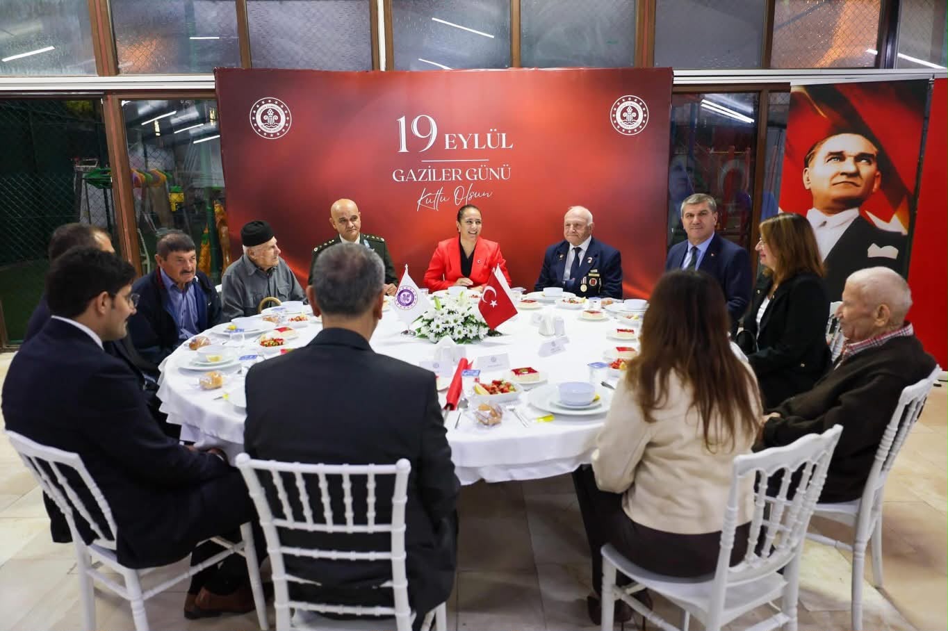 19 Eylül Gaziler Günü Nedeniyle Düzenlenen Yemek Programı 