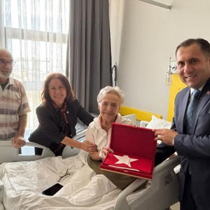  19 Eylül Gaziler Gününde Kıbrıs Barış Harekâtı Gazimiz Ümran ERDOĞDU' ya Ziyaret.. - fotoğraf 1