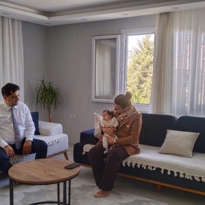 Gazimiz Mustafa DENİZ Evinde Ziyaret Edildi - fotoğraf 1