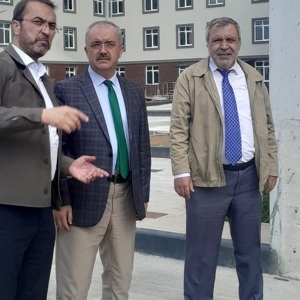 Hayırseverimiz tarafından Yaptırılan Bolvadin Huzurevi İnşaat Alanında İnceleme Yapıldı. - fotoğraf 2