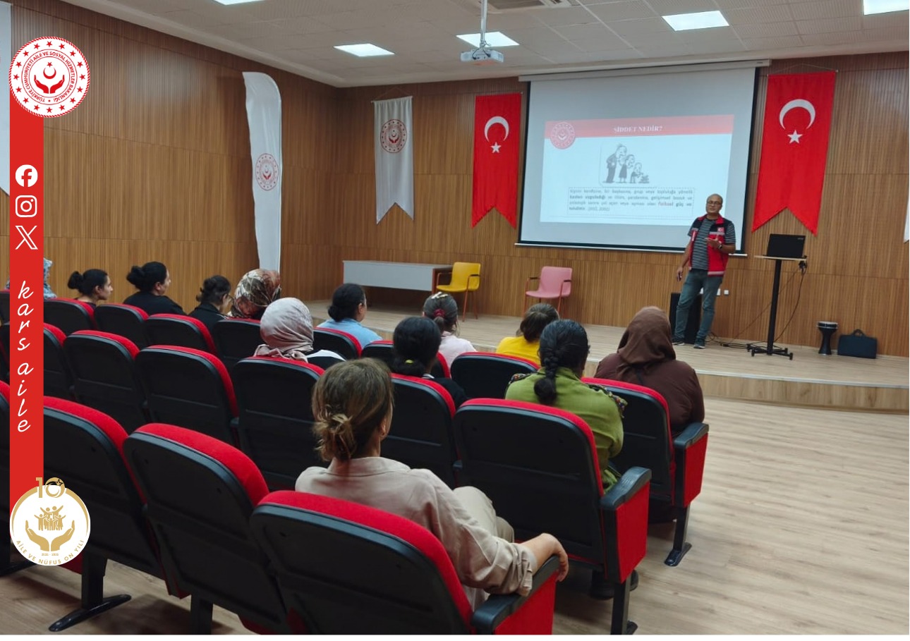 📍 Aile İçi ve Kadına Yönelik Şiddet Konulu Eğitim