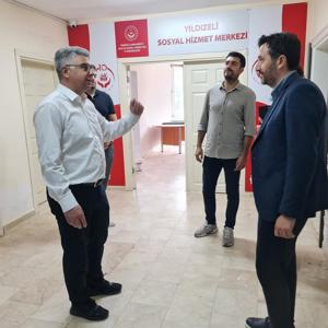 İl Müdürümüz Özgür Kırmızıtaş, Yıldızeli Sosyal Hizmet Merkezi Müdürlüğümüzde İncelemelerde Bulundu - fotoğraf 1
