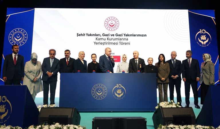 Şehit Yakını, Gazi ve Gazi Yakınlarımızın Kamu Kurumlarına Atamaları İstanbul Haliç Kongre Merkezi’nde Gerçekleştirildi