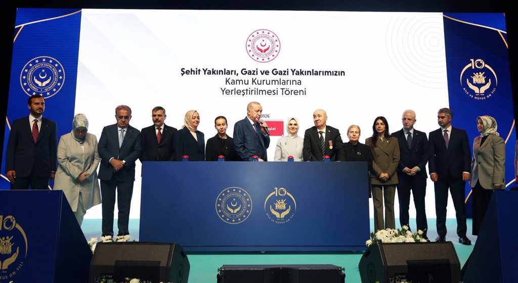 Şehit Yakını, Gazi ve Gazi Yakınlarımızın Kamu Kurumlarına Atamaları İstanbul Haliç Kongre Merkezi’nde Gerçekleştirildi