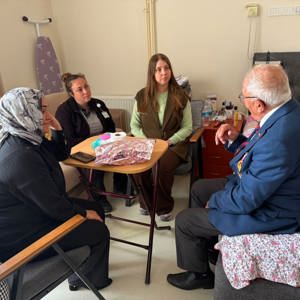 Malkara Huzurevimizde Kalan Gazimize Ziyaret - fotoğraf 3