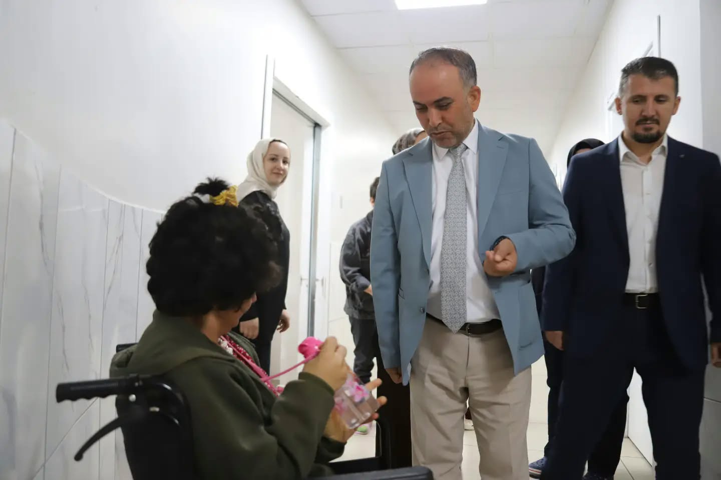 İl Müdürümüz Arif TOPAL, Özel Yonca Engelli Bakım Merkezini Ziyaret Etti