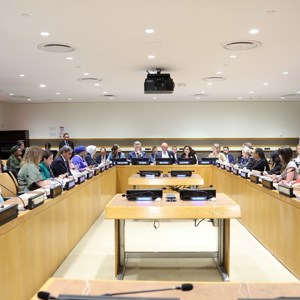 Bakanımız Göktaş, “Teknoloji Kaynaklı Kadınlara ve Kız Çocuklarına Yönelik Şiddetle Mücadele" Temalı G77 ve Yükselen Ortaklar Bakanlar Yuvarlak Masa Toplantısı"nda konuştu: - fotoğraf 2