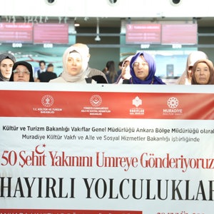 Şehitlerimizin Kıymetli Emanetleri Umre Yolculuğuna Uğurlandı - fotoğraf 5