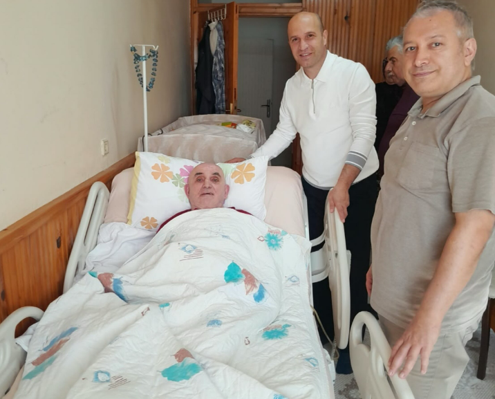 Malul Gazimiz Cavit Haçkalı Hanesinde Ziyaret Edildi.