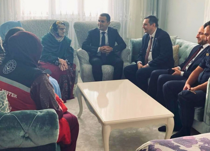 Şehidimiz Kadem Koç’un Annesi Sude Koç Hanesinde Ziyaret Edildi.