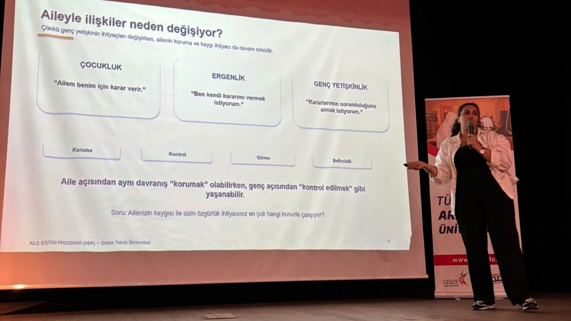 Gebze Teknik Üniversitesi Öğrencilerine “Sosyal Uyum Süreci Danışmanlığı” Semineri Gerçekleştirildi