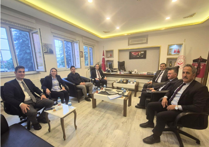 Vali Yardımcımız Engin Tok, İl Müdürümüz Dr. Hüseyin Mollaoğlu’nu Makamında Ziyaret Etti.