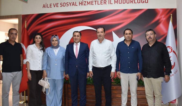 Efeler AK Parti İlçe Başkanlığının İl Müdürümüz İlkay TÜRKOĞLU' na Ziyareti