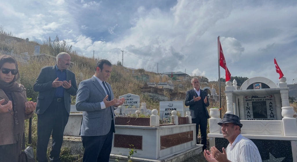 Kıymetli Şehitlerimize Kabir Ziyareti
