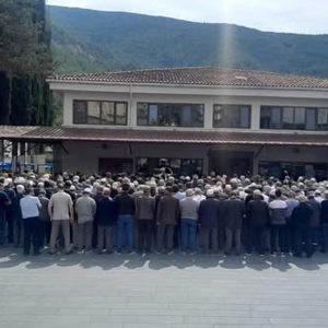 Kore Gazimiz Osman Basri Akbey’i son yolculuğuna uğurladık. - fotoğraf 3