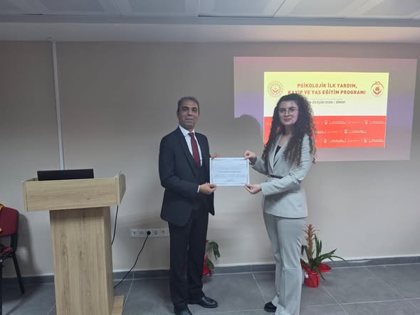 Şehit Yakınları ve Gaziler Genel Müdürlüğü tarafından Psikolojik İlk Yardım, Kayıp ve Yas Eğitimi Gerçekleştirildi.