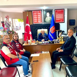 BURDUR MUHARİP GAZİLER DERNEĞİ’NE ZİYARET - fotoğraf 1