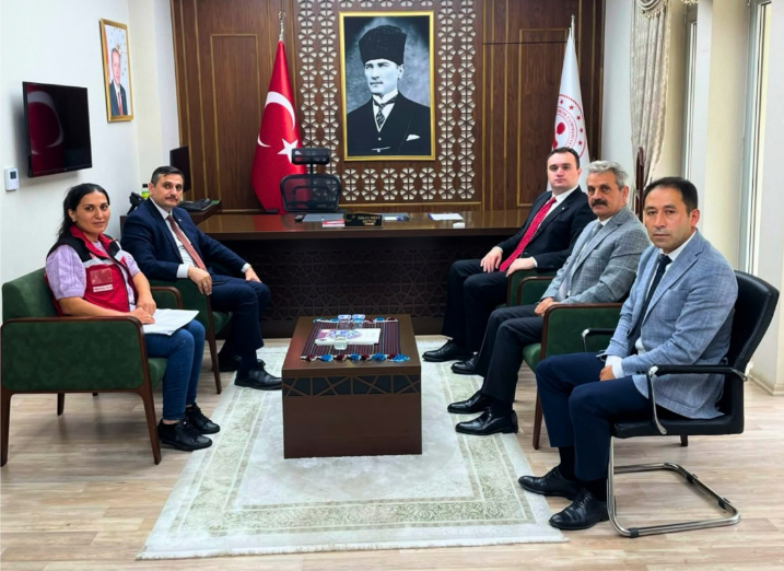 Şalpazarı Kaymakamı İhsan Mert Mutlu Makamında Ziyaret Edildi.