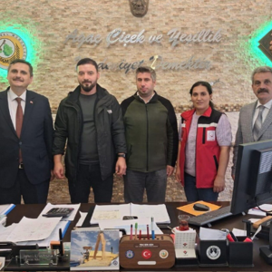 Gazimiz Birol Maden Çalıştığı Orman İşletme Şefliğinde Ziyaret Edildi. - fotoğraf 1