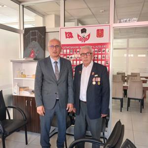 İl Müdürümüz Sayın Dr. Cengiz Maden, Muharip Gaziler Derneği Başkanı Sayın Celil Tanguroğlu’nu Ziyaret Etti - fotoğraf 1