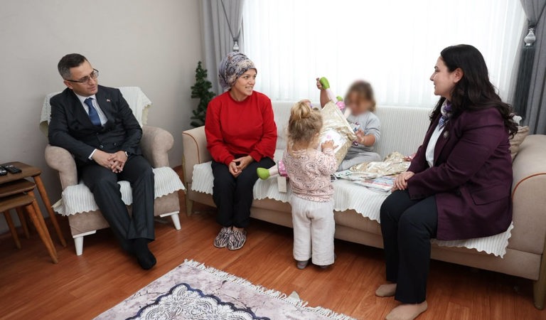 Aile Ziyaretleri Kapsamında Kabuk Ailesini Ziyaret Etti.