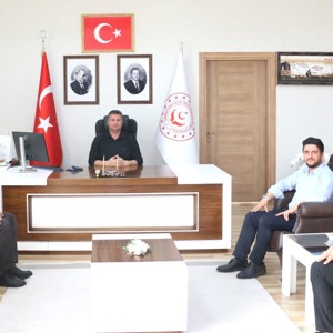 Baskil Yardımlaşma ve Dayanışma Derneğinden İl Müdürümüz Serdar Demirci`ye Ziyaret - fotoğraf 1