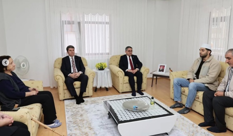 Şehit Annemiz Dünya Yaşlılar Günü’nde Ziyaret Edildi