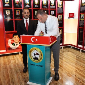 19 Eylül Gaziler Günü kapsamında Şanlıurfa Şehit Yakınları ve Gaziler Derneği ziyaret ettik. - fotoğraf 4