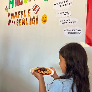 Waffle Etkinliğinde Çocuklarımızla Keyifli Anlar Yaşadık. - fotoğraf 2