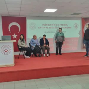 Psikolojik İlk Yardım, Kayıp ve Yas Eğitimi Düzenlendi  - fotoğraf 7