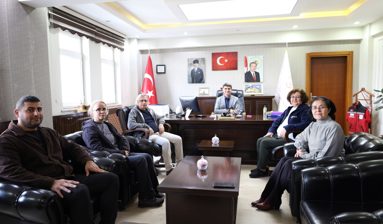 Engelli ve Yaşlı Hizmetleri Genel Müdürlüğü Teknik Personellerinden İl Müdürümüz Ertaç Baki’ye Ziyaret