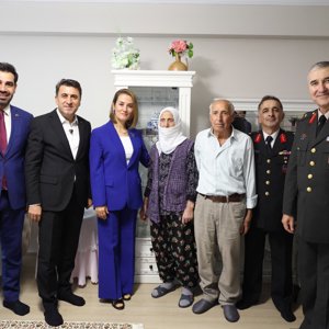 19 Eylül Gaziler Günü Vesilesiyle Kıbrıs Gazimiz Ziyaret Edildi - fotoğraf 1