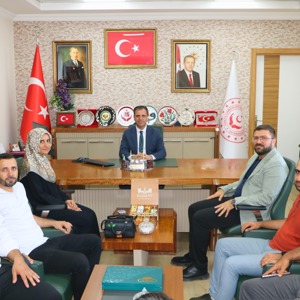  TÜGVA Diyarbakır İl Temsilciliğinden İl Müdürlüğümüze Ziyaret - fotoğraf 2