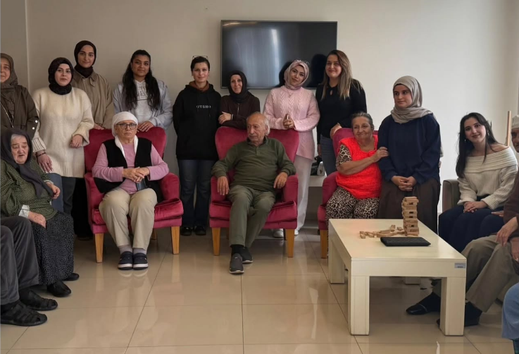 Köşk Huzurevimizde Hizmet Alan Sakinlerimiz, Gençlerle Bir Araya Geldi.