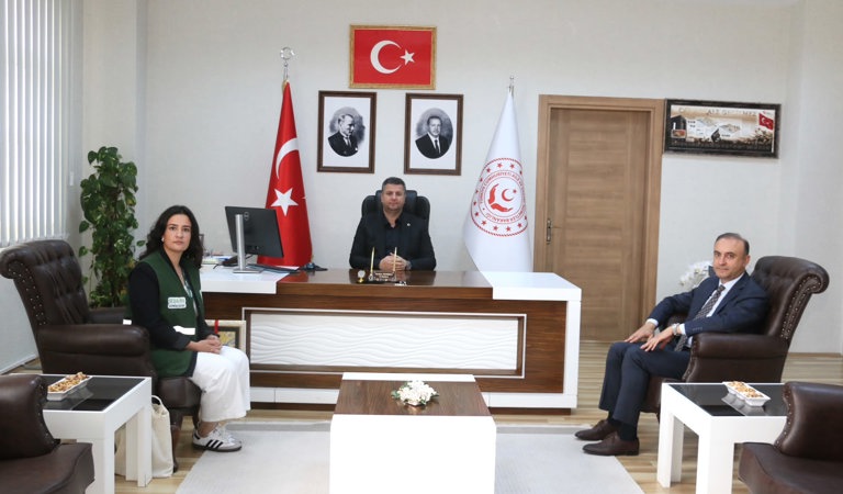 Elazığ Yeşilay Şube Başkanı Sayın Harun Gündüz’den İl Müdürlüğümüze Ziyaret