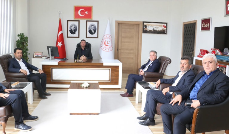Elazığ Kent Konseyi Başkanı Sayın Nafiz Koca ve Yürütme Kurulu Üyelerinden İl Müdürlüğümüze Ziyaret