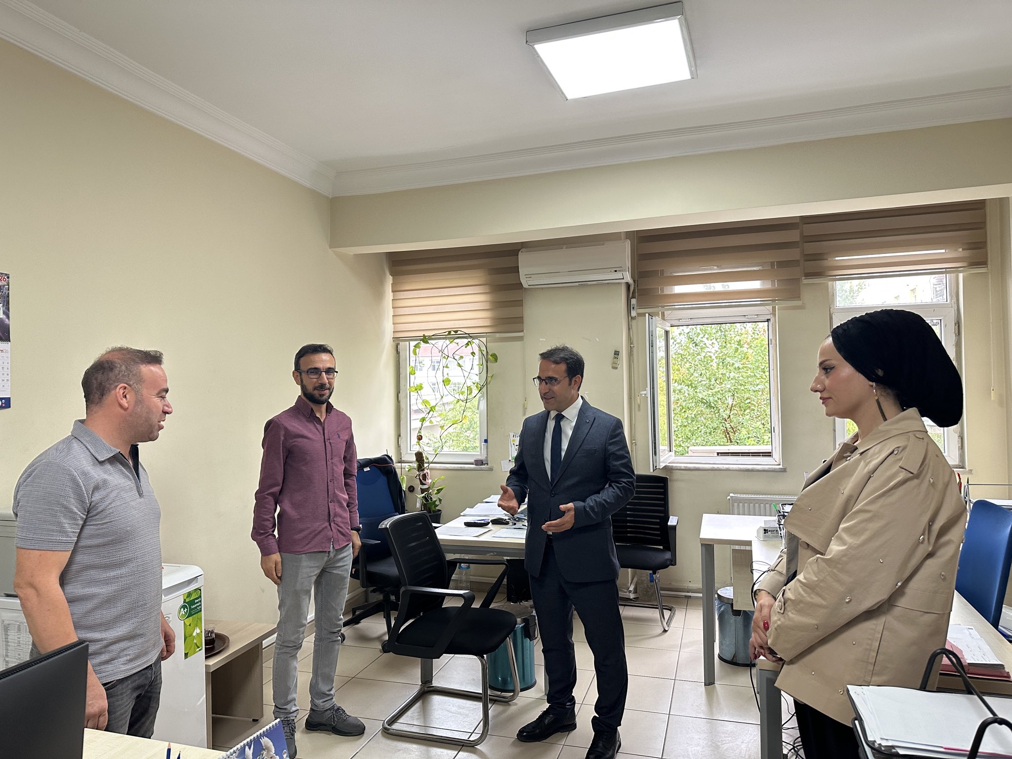 İl Müdürümüz Hizmet Binamızda Birimleri Ziyaret Etti